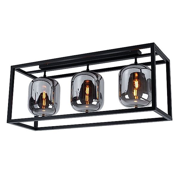 GLOBO LIGHTING Deckenleuchte, Leuchtmittel nicht inklusive, günstig online kaufen