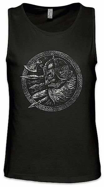 Urban Backwoods Tanktop Viking II Ärmelloses T-Shirt Walhalla Wikinger Thor günstig online kaufen