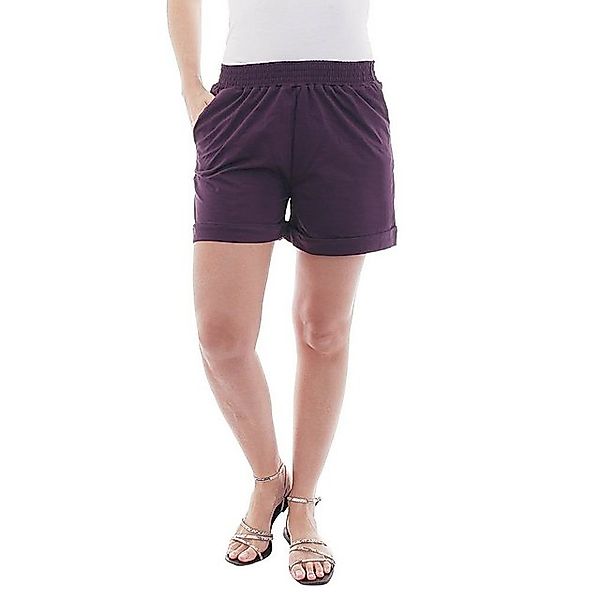 YESET Shorts YESET Damen Jogging Shorts Sweatshorts kurz 1/2 Baumwolle DUNK günstig online kaufen