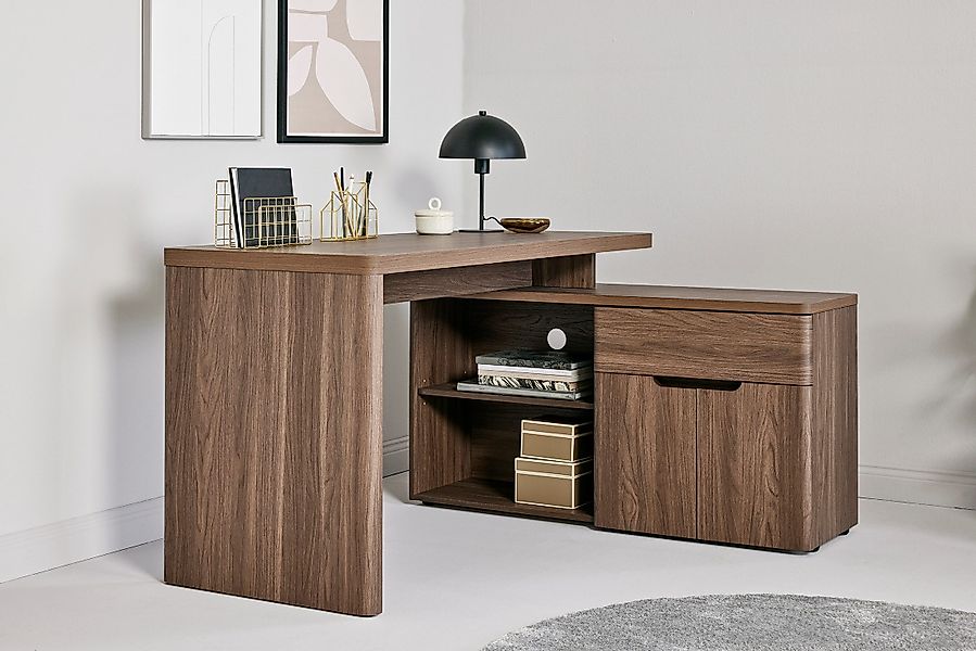 Jahnke Eckschreibtisch CU-LIBRE 150 E (1-St), günstig online kaufen