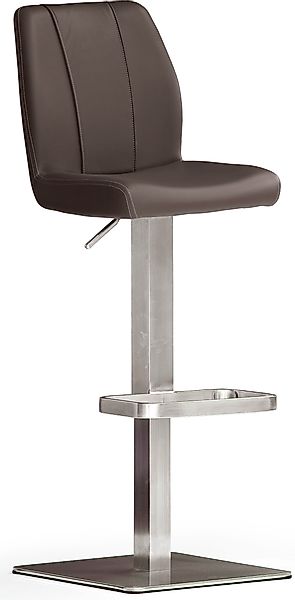 MCA furniture Bistrostuhl »BARBECOOL«, mit Rückenlehne,Bodenplatte eckig, 1 günstig online kaufen