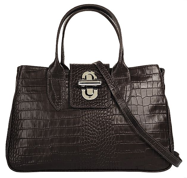 Cluty Henkeltasche, echt Leder, Made in günstig online kaufen