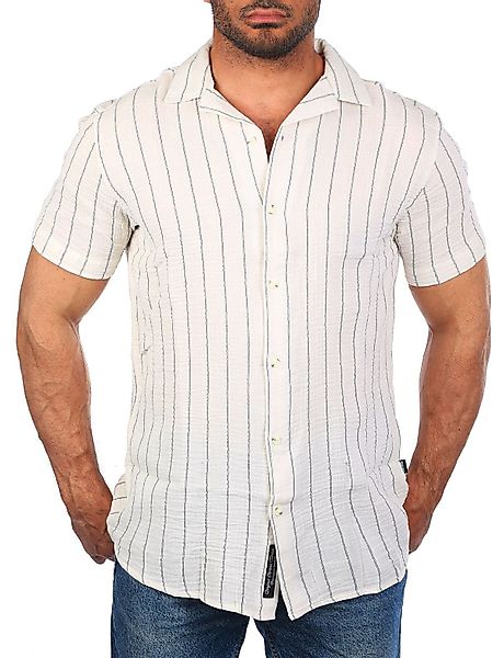 CARISMA Kurzarmhemd Carisma Herren Musselin Baumwoll Strand Hemd angenehm l günstig online kaufen