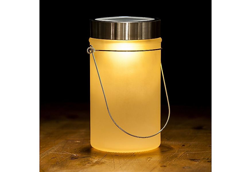 Goods+Gadgets LED Solarleuchte Sonnenlampe Solar Lampe im Einmachglas, Sola günstig online kaufen
