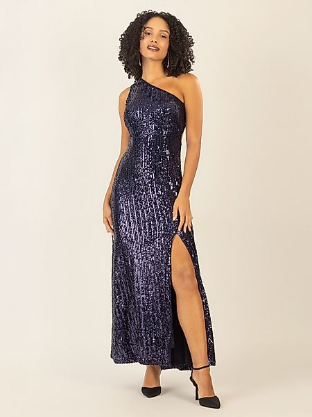 Apart Abendkleid mit unterschiedlich großen Pailletten günstig online kaufen