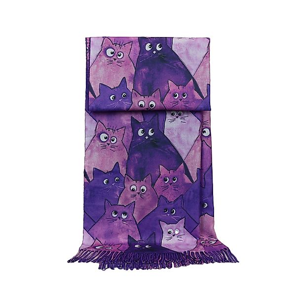 ZEBRO Modeschal Schal Cat günstig online kaufen