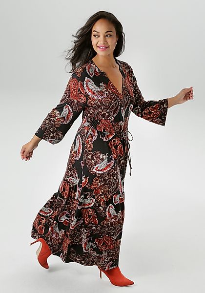 Aniston PLUS Jerseykleid mit Paisley-Druck in günstig online kaufen