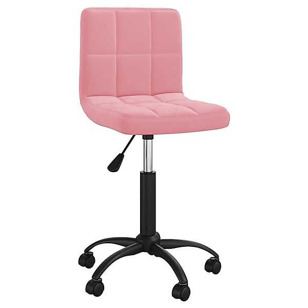 vidaXL Esszimmerstuhl Drehbar Rosa Samt 3087601 günstig online kaufen