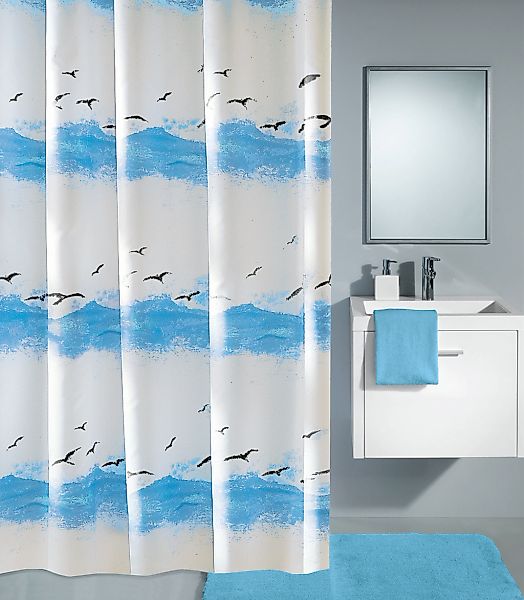 Kleine Wolke Duschvorhang "Seaside" Breite 240 cm 1 Stk. tlg. günstig online kaufen