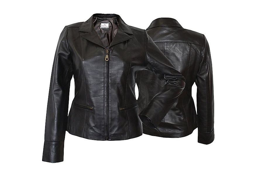 German Wear Lederjacke Trend 401J braun Damen Lederjacke Jacke aus Lamm Nap günstig online kaufen