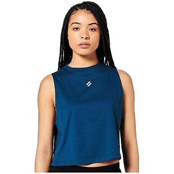 Superdry  Tank Top Débardeur  Run bleu fitness günstig online kaufen