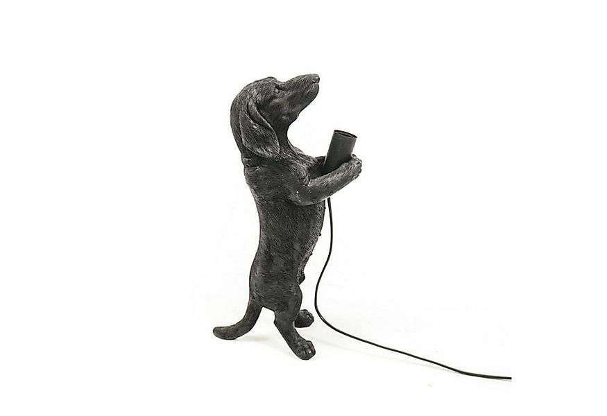 Signature Home Collection Nachttischlampe Tischlampe Hund Dackel aus Polyre günstig online kaufen