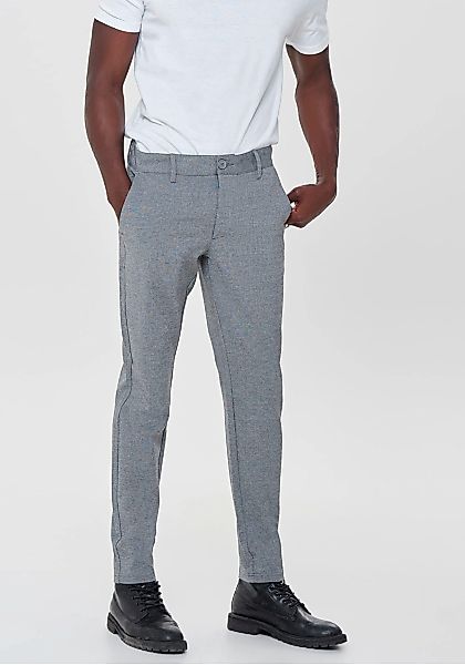 Only & Sons Herren Chino Hose ONSMARK - Slim Fit - Schwarz Grau Blau Grün günstig online kaufen