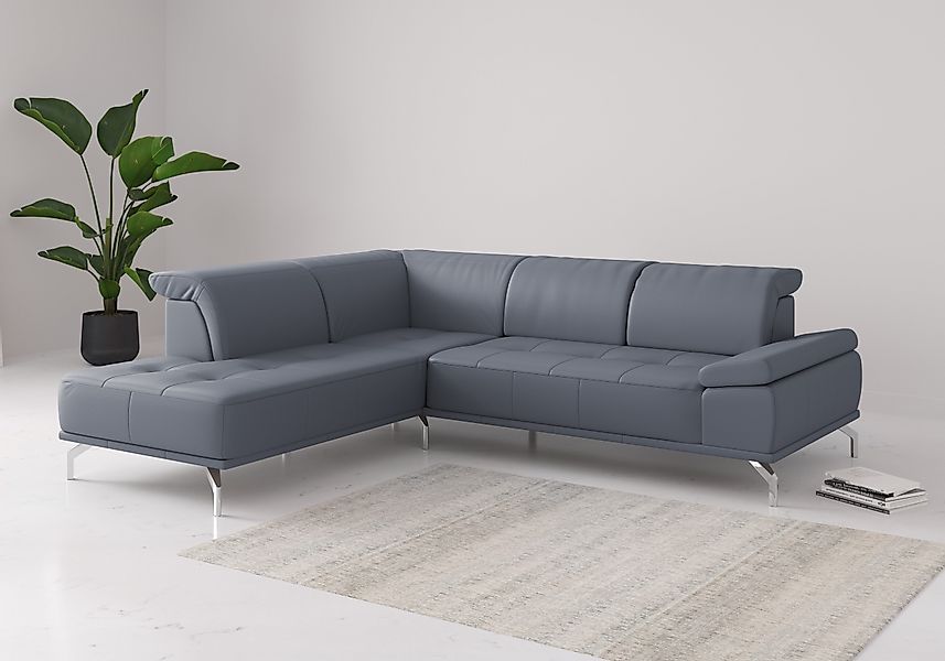 Places of Style Ecksofa Caluna, Inkl.Sitztiefenverstellung günstig online kaufen