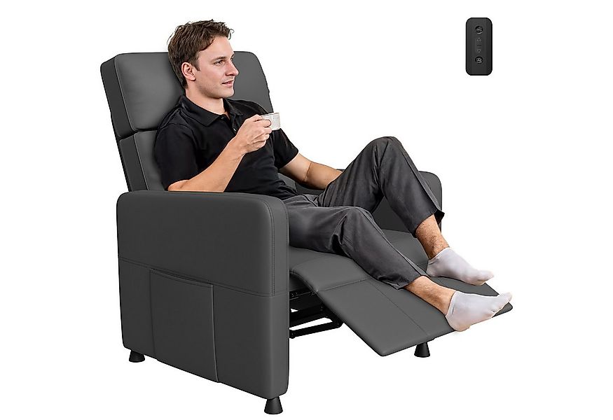 HOMALL Sessel Liegestuhl-Fernsehsessel mit verstellbarer Rückenlehne und Fu günstig online kaufen