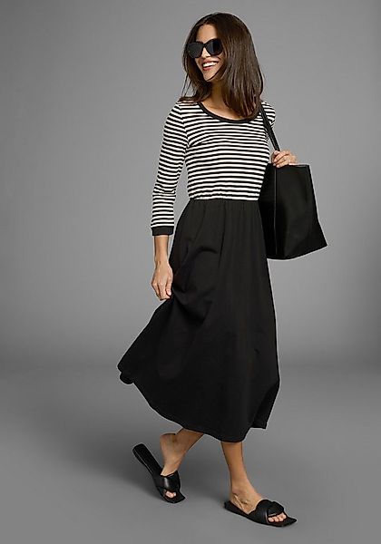 Laura Scott 2-in-1-Kleid mit Streifen-Design günstig online kaufen