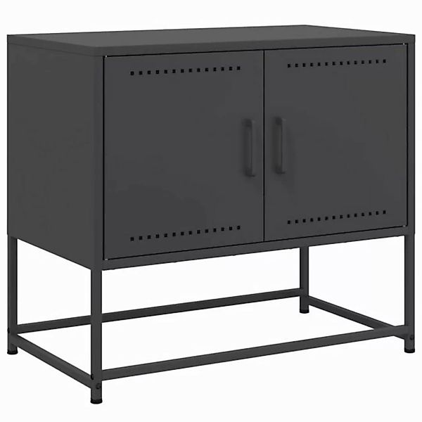 vidaXL Schrankmodule TV-Schrank Schwarz 68,5x39x60,5 cm Stahl günstig online kaufen