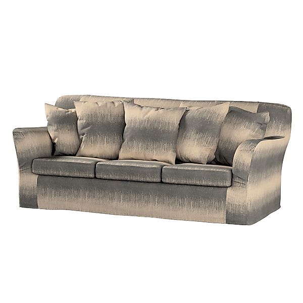 Bezug für Tomelilla 3-Sitzer Sofa nicht ausklappbar, grau-beige, Sofahusse, günstig online kaufen