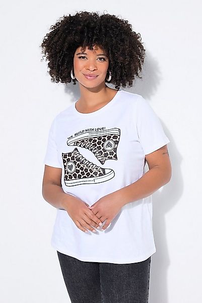Angel of Style T-Shirt T-Shirt Komfort Fit Sneaker-Motiv Halbarm günstig online kaufen