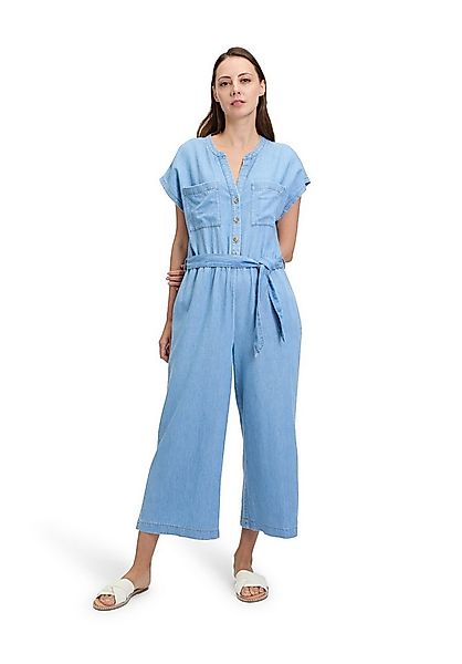 Betty&Co Overall Damen Jumpsuit mit aufgesetzten Taschen (1-tlg) Nahtführun günstig online kaufen