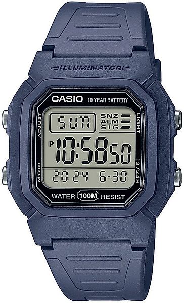 CASIO TIMELESS COLLECTION Chronograph W-800H-2AVES, Quarzuhr, Armbanduhr, H günstig online kaufen