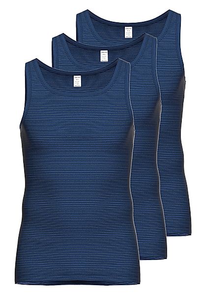 Ammann Unterhemd 3er Pack Jeans Feinripp günstig online kaufen