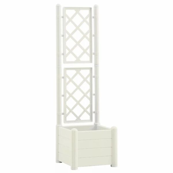 vidaXL Blumentopf Pflanzkübel mit Spalier 43x43x142 günstig online kaufen