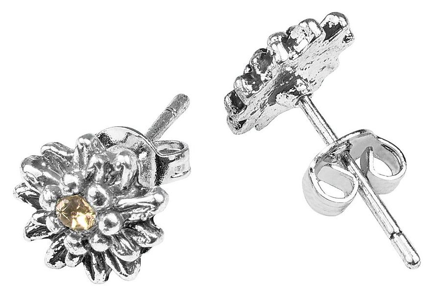 LUISIA® Paar Ohrstecker Edelweiß "Marla" mit Kristallen von Swarovski® - Tr günstig online kaufen