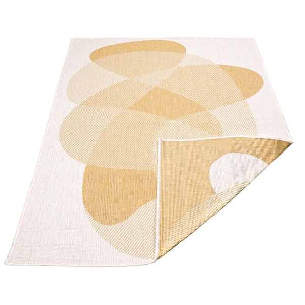 Carpet City Outdoorteppich "DUO RUG 5835" rechteckig 5 mm Höhe Wendeteppich günstig online kaufen