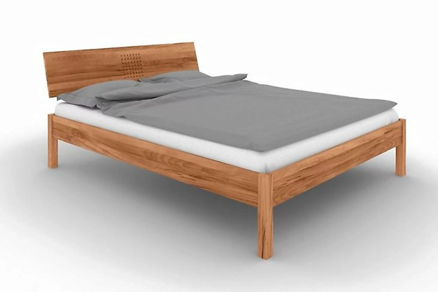 byoak Bett VENTO A-3 160 x 210 aus Massivholz, mit Holzkopfteil, Naturgeölt günstig online kaufen