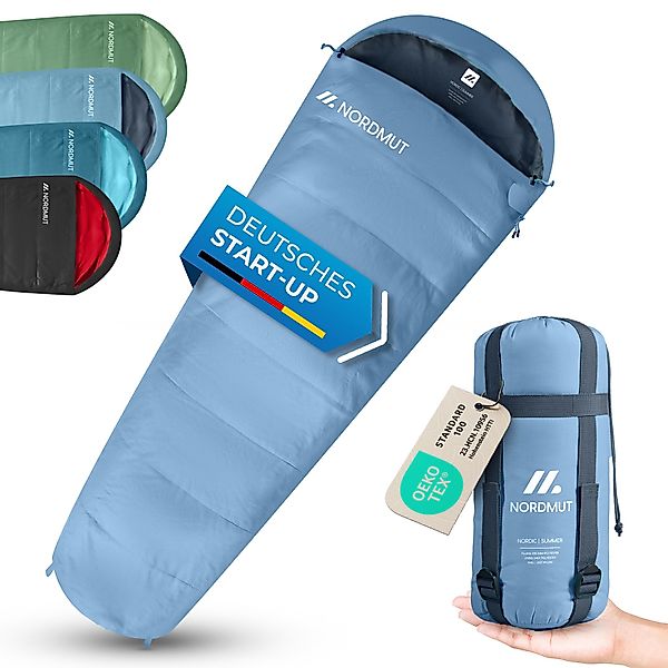 Nordmut Mumienschlafsack Sommerschlafsack Ultraleicht mit kleinem günstig online kaufen