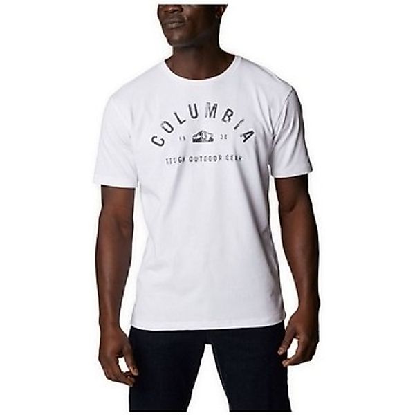 Columbia  T-Shirts & Poloshirts M GRAPHIC SS TEE BLANC  BLANC 1992523100 günstig online kaufen