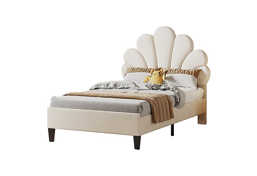 SEEZSSA Polsterbett Polsterbett Kinderbett süßes Einzelbett Mädchenbett mit günstig online kaufen