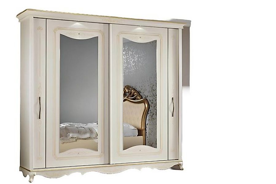 JVmoebel Kleiderschrank Schlafzimmer Kleiderschränke Spiegeln Italienische günstig online kaufen