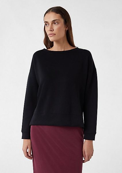 comma Sweatshirt Sweatshirt Weiches Sweatshirt mit Logo-Stickerei günstig online kaufen