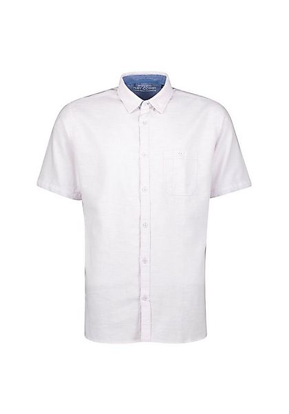 RAY Kurzarmhemd NYL20.303.0864 16141 unifarben mit einer leichten Violettfä günstig online kaufen