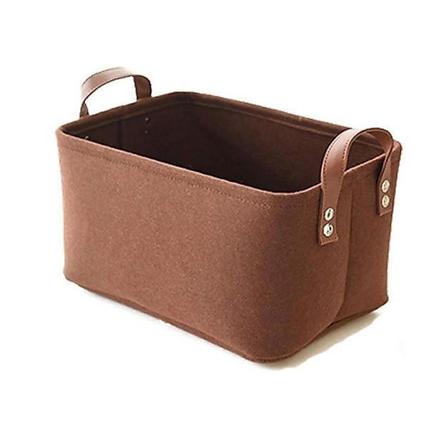 JOYOLEDER Dekokorb Aufbewahrungskorb Filzkörbchen mit Griffen (Filztasche S günstig online kaufen