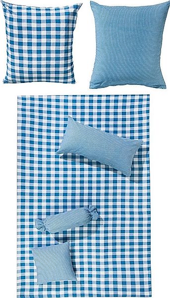 Erwin Müller Bettwäsche Wendebettwäsche, Seersucker, Karo günstig online kaufen