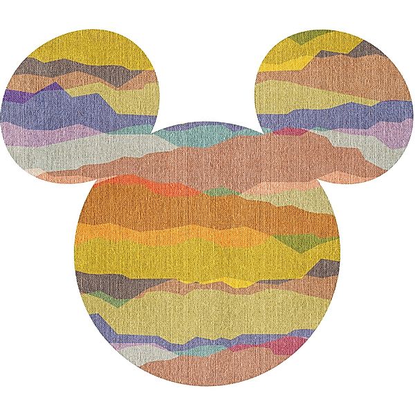 Disney Wandtattoo Mickey Mouse Multicolor 127 x 127 cm 612715 günstig online kaufen
