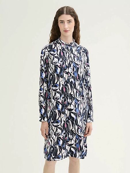 TOM TAILOR Jerseykleid Blusenkleid mit livaeco™ BY BIRLA CELLULOSE Viscose günstig online kaufen