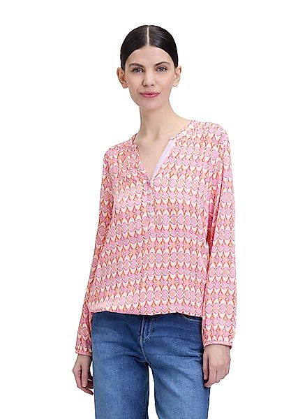 Cartoon Schlupfbluse Cartoon Damen Casual-Bluse mit günstig online kaufen