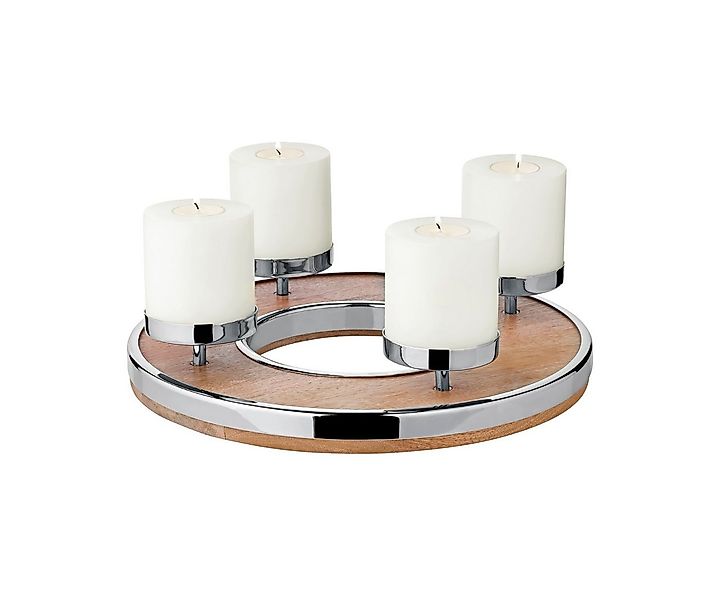 EDZARD Adventskranz Jale, (36 cm) Adventsleuchter für 4 Kerzen, Kerzenkranz günstig online kaufen