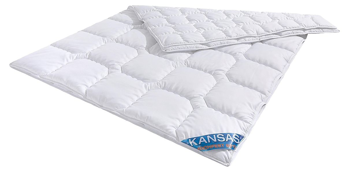 f.a.n. Schlafkomfort Microfaserbettdecke »Kansas«, 4-Jahreszeiten, (1 St.), günstig online kaufen