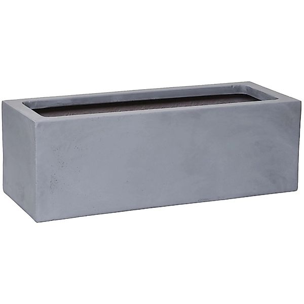 VIVANNO Balkonkasten Fiberglas FLOBO Kasten - Weiß Matt (1 St), 45x17x15 cm günstig online kaufen
