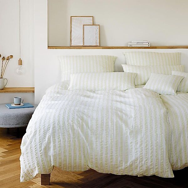 Elegante Bettwäsche, Seersucker, 2 teilig günstig online kaufen