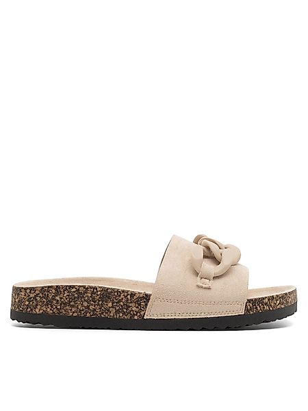 DeeZee Pantoletten WSLS19-20 Beige Pantolette günstig online kaufen
