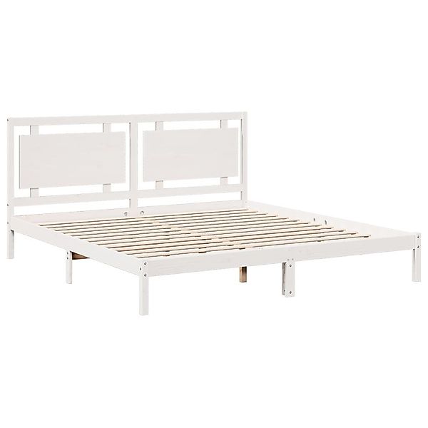 vidaXL Bett Massivholzbett Extra Lang ohne günstig online kaufen