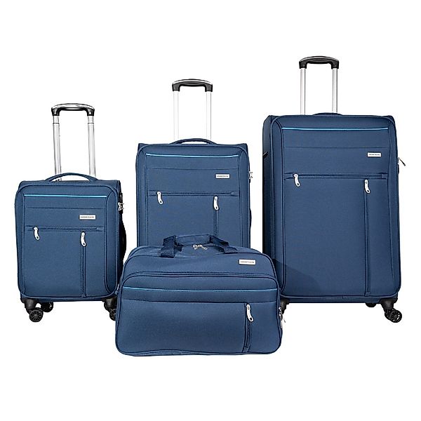 Crosstravel Trolleyset Providence, 4 Rollen, (4 günstig online kaufen