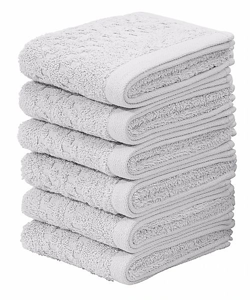 OTTO home Gästehandtücher "Regona, Gästehandtücher 30x50cm, flauschig und w günstig online kaufen