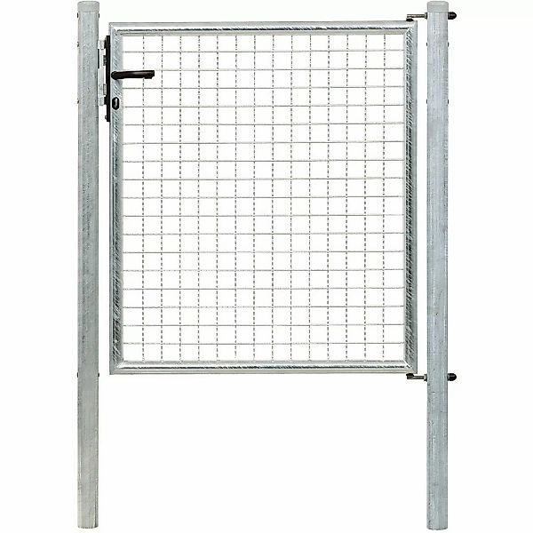 Einzeltor für Maschendraht- u. Fix-Clip Pro-Zaun Feuerverzinkt 100 x 100 cm günstig online kaufen